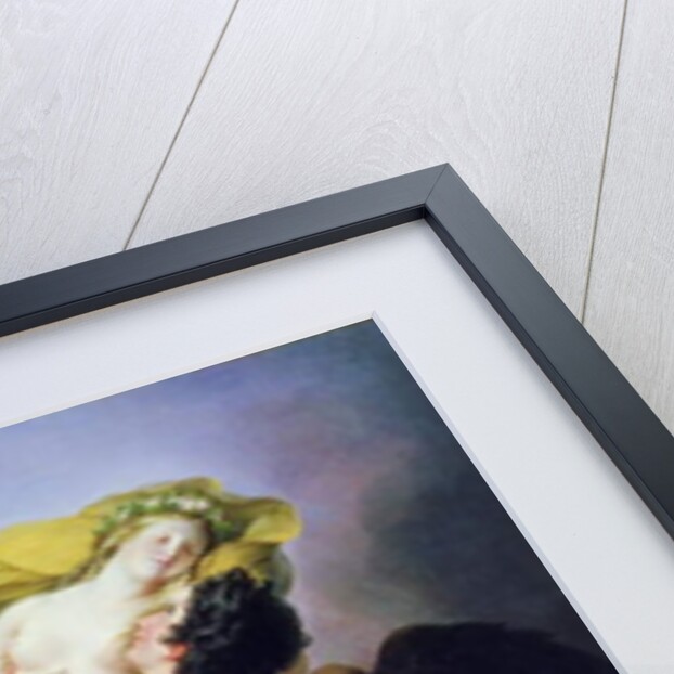 Boreas abducting Oreithyia, 1822 by Joseph Ferdinand Lancrenon