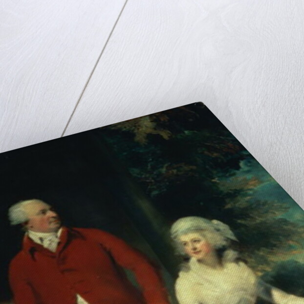 Portrait of John Julius Angerstein and his second wife Eliza, c.1792 by Thomas Lawrence