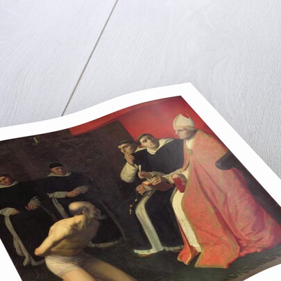 An Honourable Penitent, c.1868 by Alphonse Legros