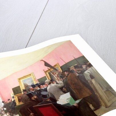 A Meeting of the Judges of the Salon des Artistes Francais, 1885 by Henri Gervex