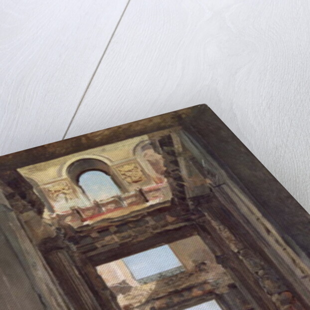 The Ruins of the Tuileries, 1871 by Jean-Louis Ernest Meissonier