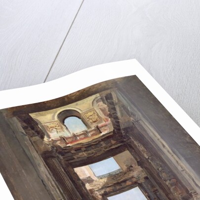 The Ruins of the Tuileries, 1871 by Jean-Louis Ernest Meissonier