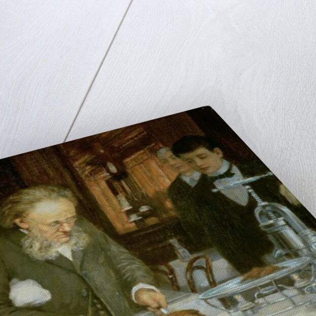 Scene at La Tour d'Argent Restaurant by French School