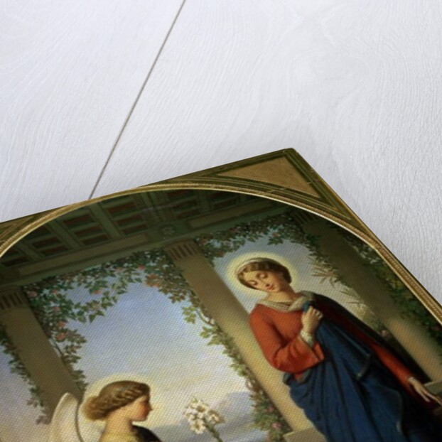 The Angelic Salutation, or The Annunciation, 1860 by Eugene Emmanuel Amaury-Duval