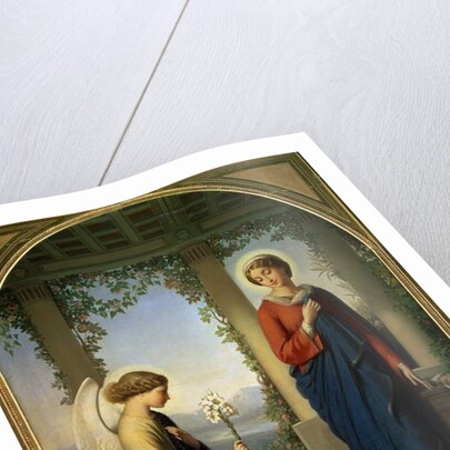 The Angelic Salutation, or The Annunciation, 1860 by Eugene Emmanuel Amaury-Duval