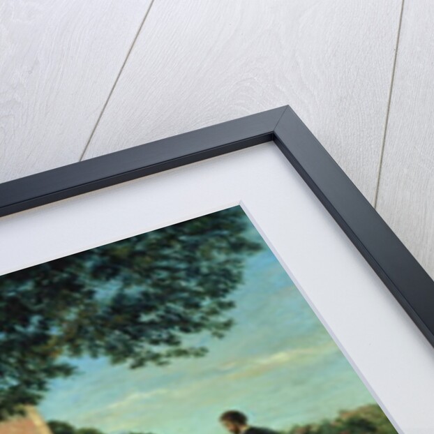 Family Reunion on the Terrace at Meric, 1867 by Jean Frederic Bazille