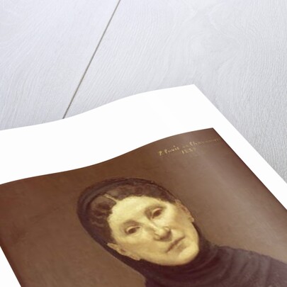 Portrait of the artist's wife, Madame de Chavannes, 1883 by Pierre Puvis de Chavannes