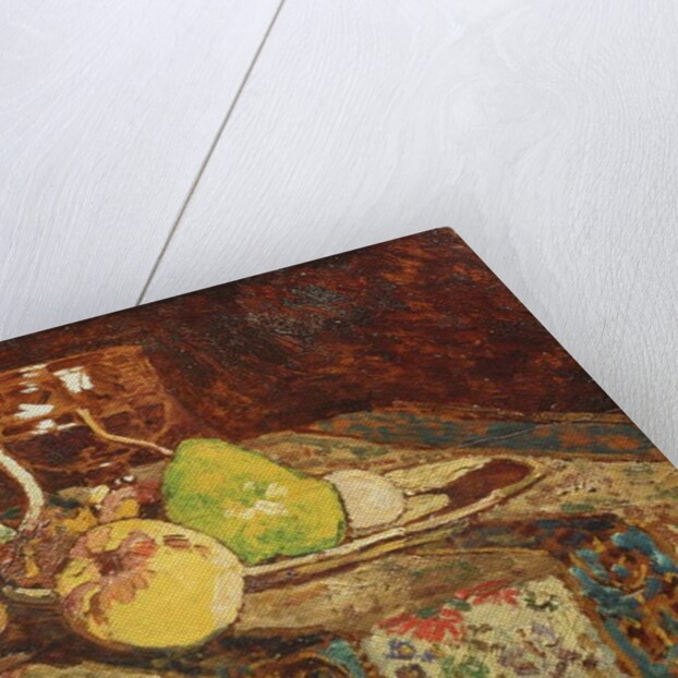 Still life with white pitcher, c.1878-80 by Adolphe Joseph Thomas Monticelli