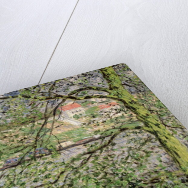 Through the Trees, 1878 by Claude Monet