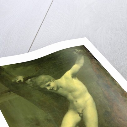 Young Zephyr balancing above water by Pierre-Paul Prud'hon