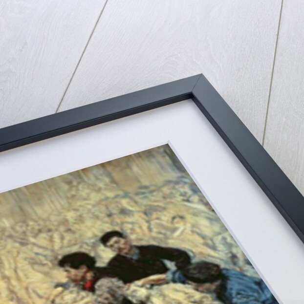 At the foundry, 1886 by Jean Francois Raffaelli