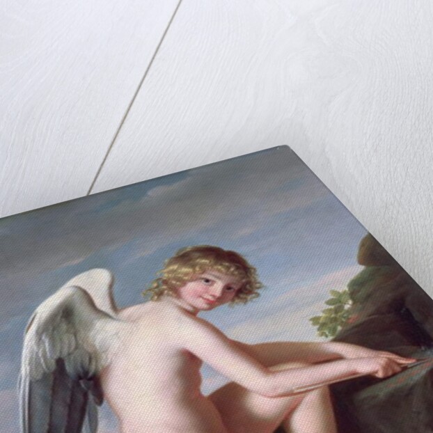 Cupid sharpening his arrows, 1798 by Robert Lefevre