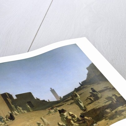 Laghouat in the Algerian Sahara, 1879 by Gustave Guillaumet