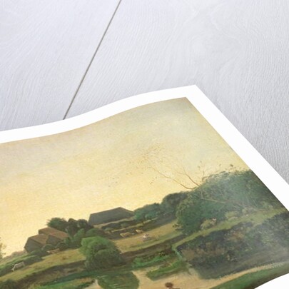 The Pond, 1853 by Henri-Joseph Harpignies