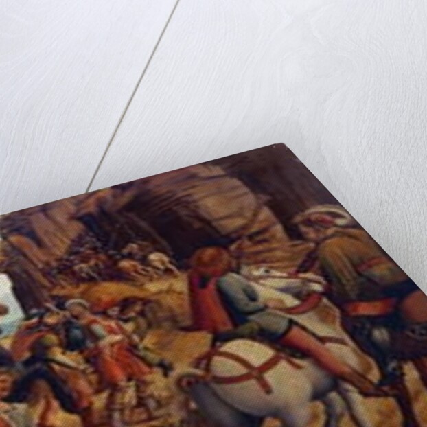 The Defeat of Athens by Minos, King of Crete by Master of the Campana Cassoni