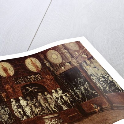 Jeroboam in the Temple of the Pagan Gods by Desiderio Monsu