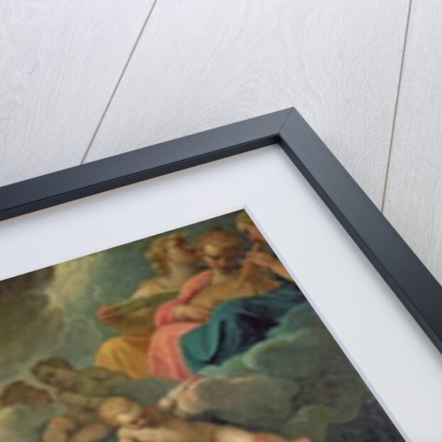 The Annunciation by Agostino Carracci