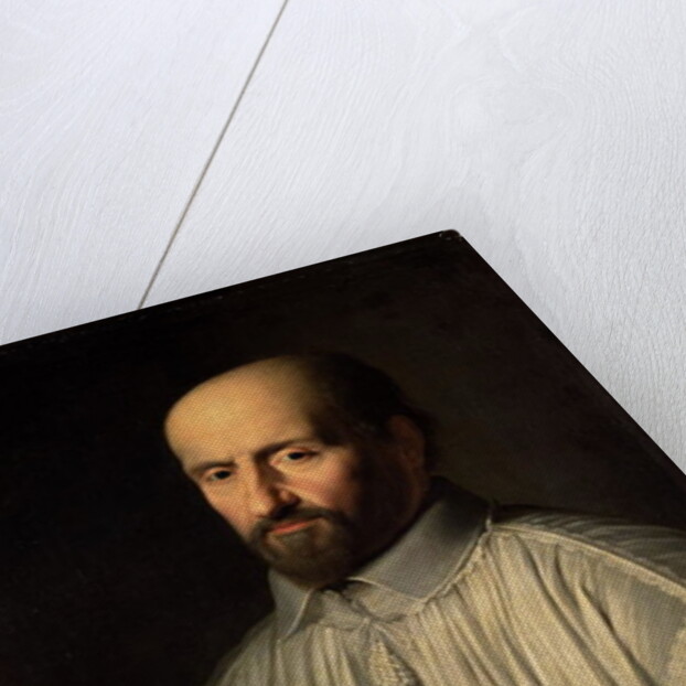 Portrait of the Abbot of Saint Cyran, c.1643 by Philippe de Champaigne