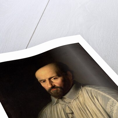 Portrait of the Abbot of Saint Cyran, c.1643 by Philippe de Champaigne