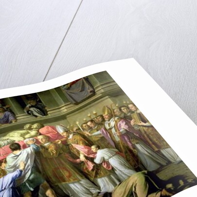 The Translation of the Bodies of SS. Gervase and Protase to Milan Cathedral, 1661 by Philippe de Champaigne