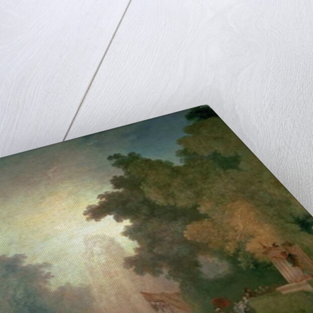 The Fete at Saint-Cloud by Jean-Honore Fragonard