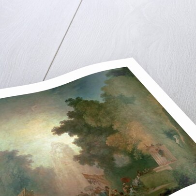 The Fete at Saint-Cloud by Jean-Honore Fragonard