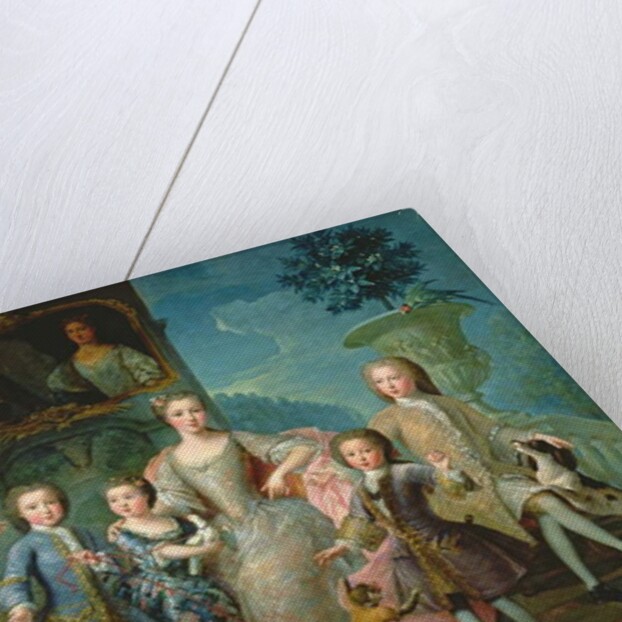 Portrait of the Family of the Duke of Valentinois by Pierre Gobert