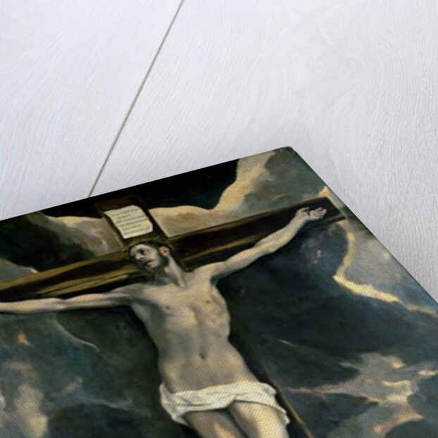 The Crucifixion with Two Donors, c.1580 by El Greco