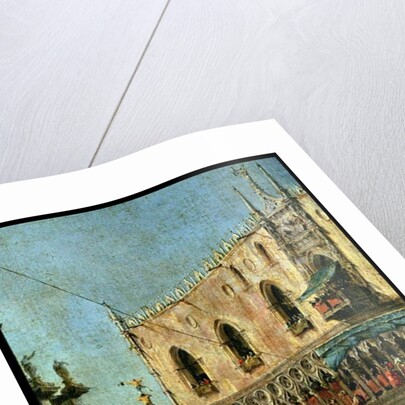 The Doge in the Shrove Tuesday Festival on the Piazzetta, Venice by Francesco Guardi