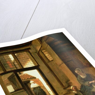 Interior of a Dutch House by Pieter de Hooch