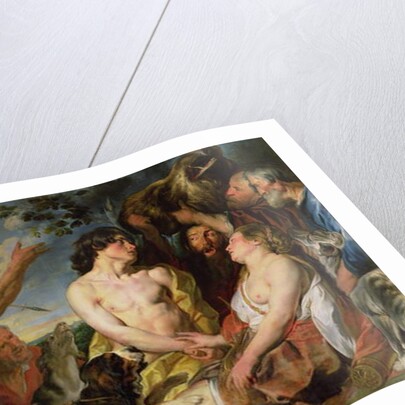 Meleager and Atalanta by Jacob Jordaens