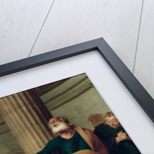 The Death of Sapphira, Wife of Ananius by Sebastien II Le Clerc