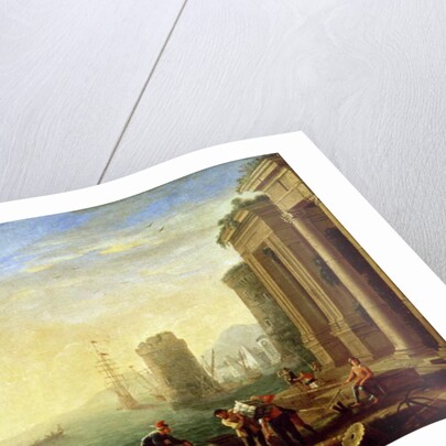 Morning at the Port, 1640 by Claude Lorrain