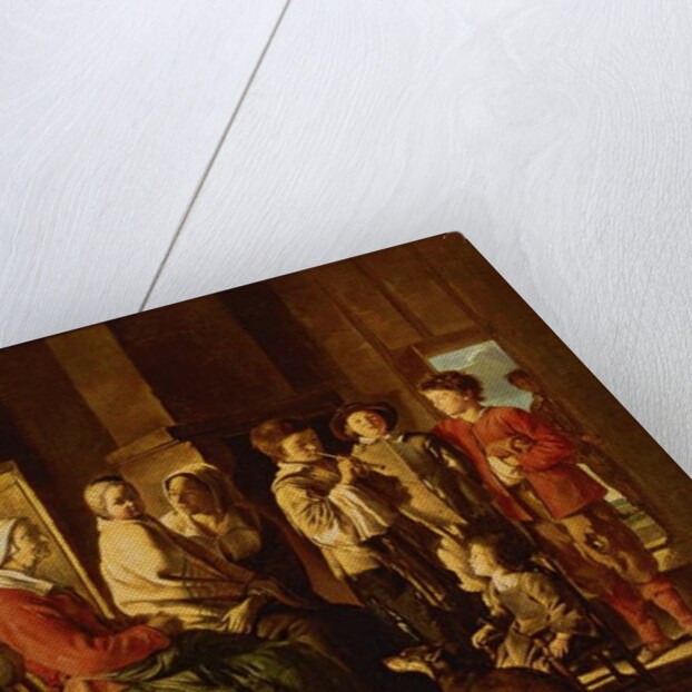 The Visit to the Grandmother by Antoine and Louis & Mathieu Le Nain