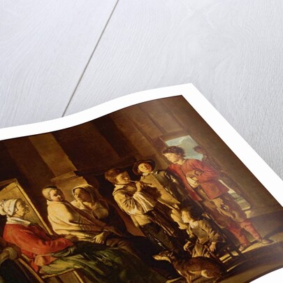 The Visit to the Grandmother by Antoine and Louis & Mathieu Le Nain