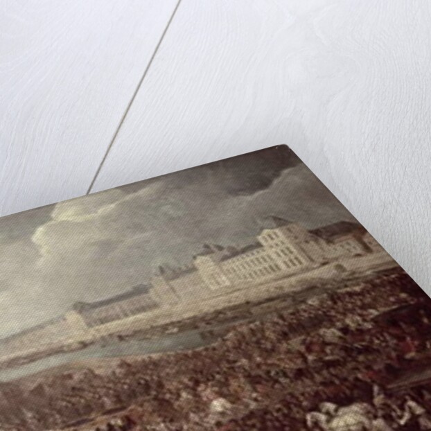 The Procession of Louis XIV across the Pont Neuf by Adam Frans van der Meulen