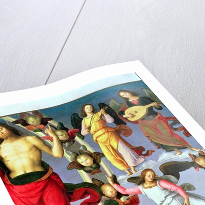 The Ascension of Christ by Pietro Perugino