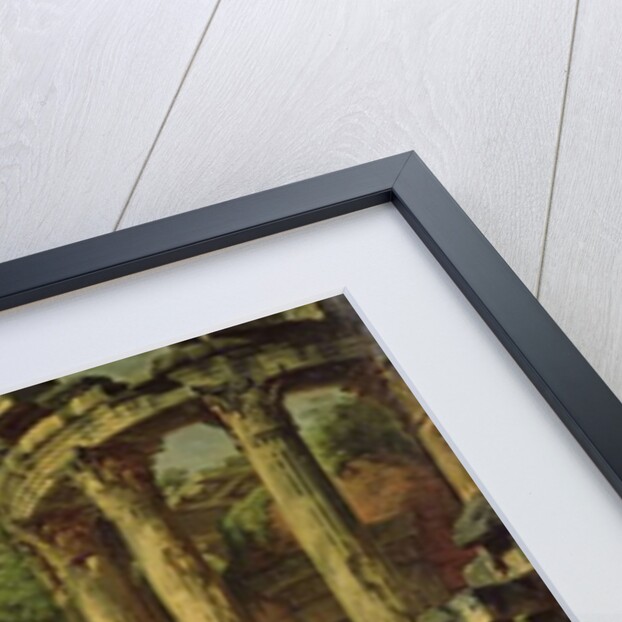 Peasants Amongst Roman Ruins, 1743 by Giovanni Paolo Pannini or Panini