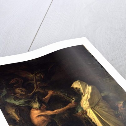 The Spirit of Samuel appearing to Saul at the house of the Witch of Endor, 1668 by Salvator Rosa