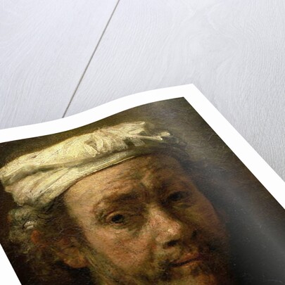 Portrait of the Artist at His Easel by Rembrandt Harmensz. van Rijn