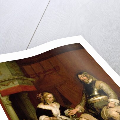 The Gentleman Soldier by Gerard ter Borch or Terborch