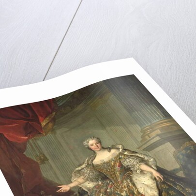 Portrait of Marie Leczinska by Louis M. Tocque