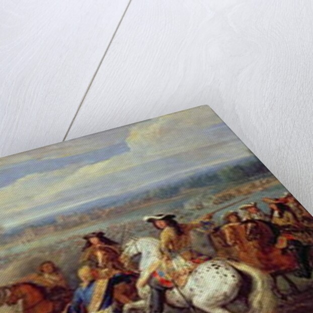 The Crossing of the Rhine, 12th June 1672 by Adam Frans van der Meulen