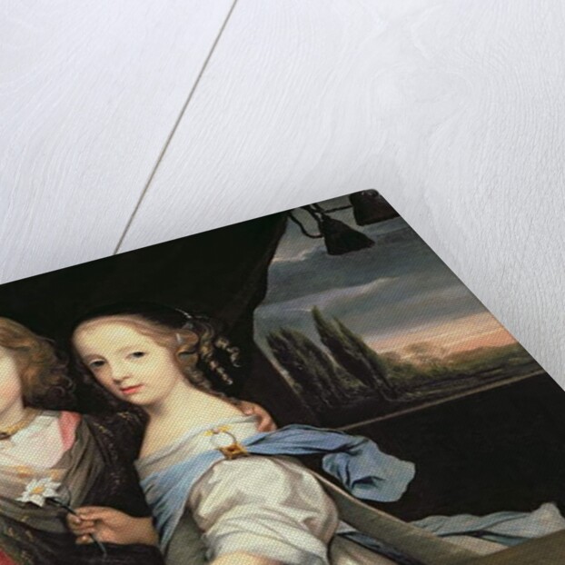 Portrait of Winston and Arabella Churchill, children of Sir Winston Churchill by Peter Lely