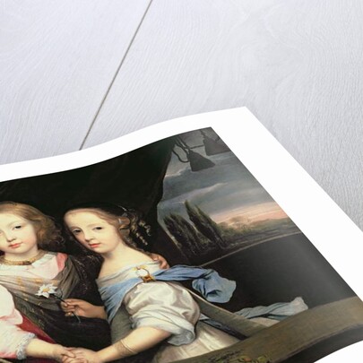 Portrait of Winston and Arabella Churchill, children of Sir Winston Churchill by Peter Lely