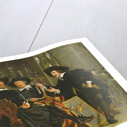 The Officials of the Company of Bowyers of St. Sebastian at Amsterdam, 1653 by Bartolomeus van der Helst