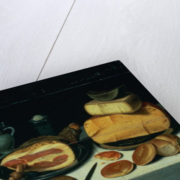 Still Life with a Ham by Floris van Schooten