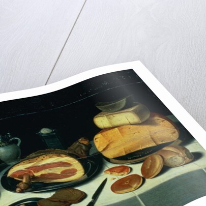 Still Life with a Ham by Floris van Schooten