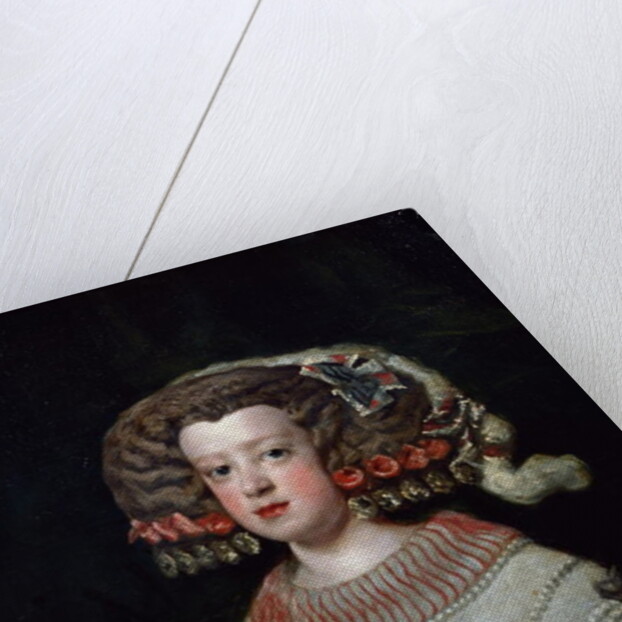 Portrait of the Infanta Maria Teresa, future Queen Marie-Therese of France by Diego Rodriguez de Silva y Velazquez