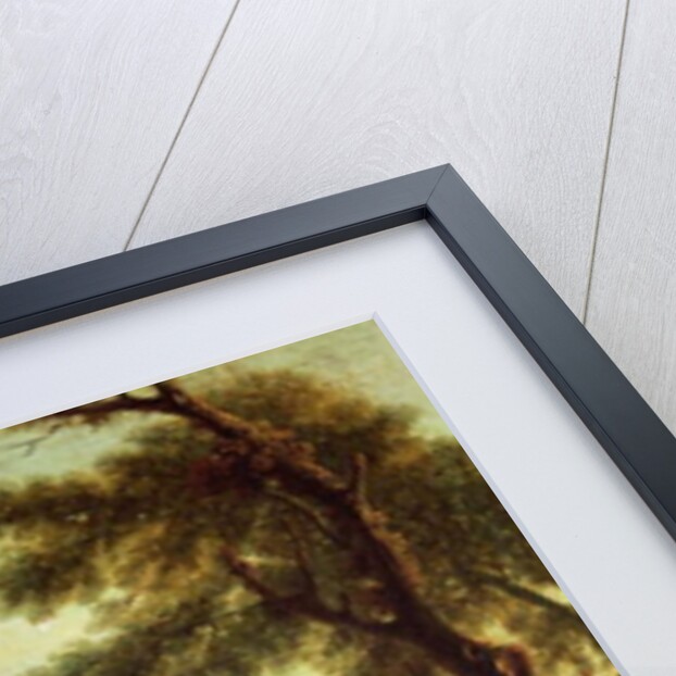 Landscape with Peasants Watching a Herd of Cattle by Francesco Zuccarelli